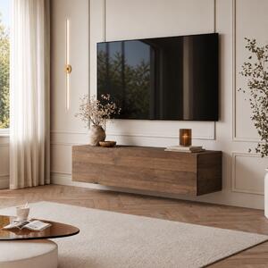 ZÁVESNÝ TV STOLÍK ELEGANTE ORECH 150 cm