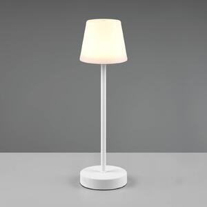Stolová LED lampa Martinez, stmievač a CCT, biela