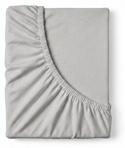 Kvalitex Jersey plachta detská 60x120cm svetlo sivá
