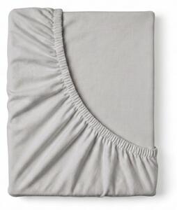 Kvalitex Jersey plachta detská 60x120cm svetlo sivá 60x120cm