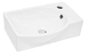 Umývadlo SAT Brevis 40,5x28 cm otvor pre batériu vpravo SATBRE4028R