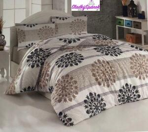 Bavlnené obliečky DeLuxe ORNAMENT BEIGE