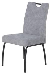 Jedálenská stolička LYNN sivá