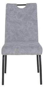 Jedálenská stolička LYNN sivá