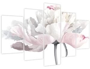 Obraz - Kvet ruže (150x105 cm)