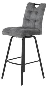 Barová stolička KEVINA sivá