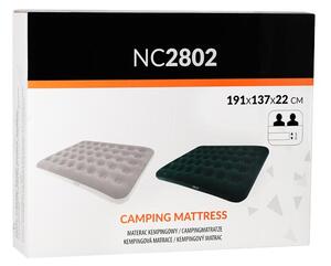 NC2802 Béžová nafukovacia matrac 191 × 137 × 22 cm NILS CAMP