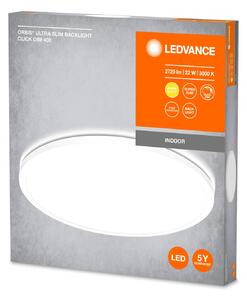 LEDVANCE Orbis Ultra Slim, biela, Ø 40 cm