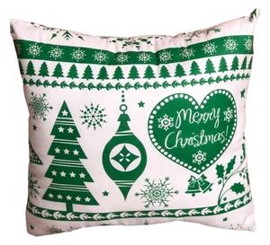 Vianočný vankúš X-Mas Zelený