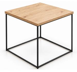 Konferenčný stolík Adina - čierna/dub artisan