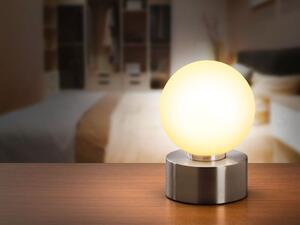 LIVARNO home Stolná LED lampa (stolná lampa, sklenená guľa) (100357117)