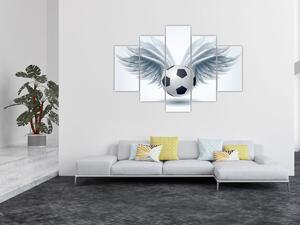 Obraz - Balón s krídlami (150x105 cm)
