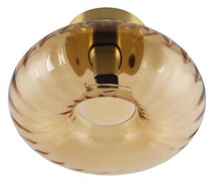 Osram - Stropné svietidlo GOLD GLASS 1xE27/12W/230V pr. 28 cm zlatá/dymová