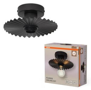 Osram - Stropné svietidlo PLISSEE 1xE27/15W/230V pr. 20 cm antracit
