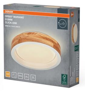 Osram -LED Stmievateľné stropné svietidlo MARIANO LED/16W/230V pr. 31 cm dub/biela