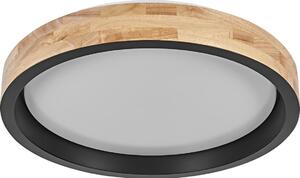 Osram -LED Stmievateľné stropné svietidlo MARIANO LED/24W/230V pr. 41 cm dub/čierna