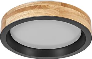 Osram -LED Stmievateľné stropné svietidlo MARIANO LED/16W/230V pr. 31 cm dub/čierna