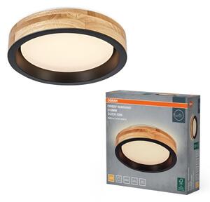 Osram -LED Stmievateľné stropné svietidlo MARIANO LED/16W/230V pr. 31 cm dub/čierna