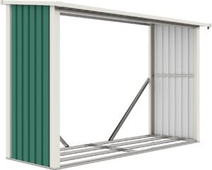 G21 Prístrešok na drevo G21 WOH 335 - 242 x 89 cm, zelený G21-63900502