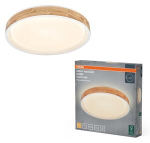 Osram -LED Stlmiteľné stropné svietidlo MARIANO LED/36W/230V pr. 51 cm dub/biela