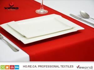 Dekorstudio Behúň na stôl 12 - červený Rozmer behúňa (šírka x dĺžka): 40x240cm