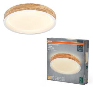 Osram -LED Stmievateľné stropné svietidlo MARIANO LED/24W/230V pr. 41 cm dub/biela