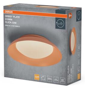 Osram -LED Stmievateľné stropné svietidlo PLATE LED/19W/230V pr. 31 cm ružová