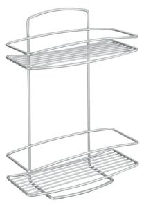 Dvojposchodový nástenný stojan Metaltex Onda, 26 × 35 cm