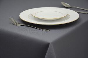 Dekorstudio Obrus na stôl - tmavo sivý Rozmer obrusu (šírka x dĺžka): 140x200cm