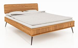 Dvojlôžková posteľ z dubového dreva 160x200 cm Kula 1 - The Beds