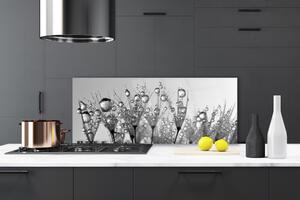 Sklenený obklad Do kuchyne Abstrakcie rastlina príroda 125x50 cm
