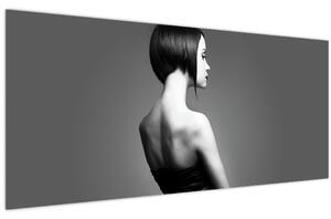 Obraz elegantnej ženy (120x50 cm)