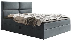 Boxspringová manželská posteľ CARLA 1 - 180x200, šedá