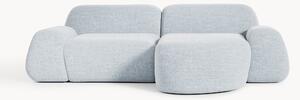 Modulárna rohová pohovka z buklé Wolke (3-miestna)