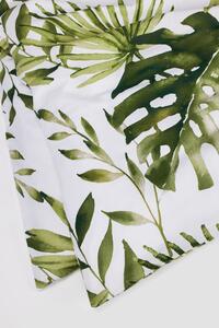 Obliečky Botanic bielo-zelená