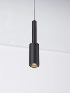 Luster na lanku Joy čierne – LED