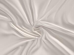 Saténové prestieradlo s gumou biele 80x200 cm