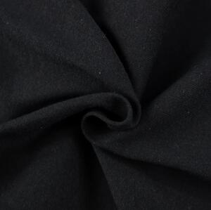 Jersey prestieradlo Čierne 60x120 cm