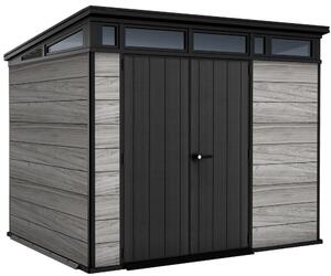Keter PENT Signature 9x7 Storm Grey záhradný domček s podlahou