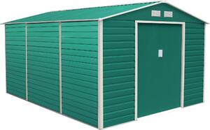 G21 Záhradný domček G21 GAH 1300 - 340 x 382 cm, zelený G21-63900586