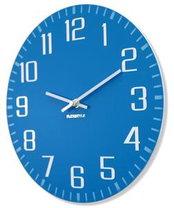 Dekorstudio Moderné nástenné hodiny Facile modré