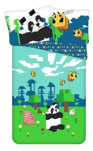 Jerry Fabrics Minecraft "Explore Overworld" 140x200/70x90 cm
