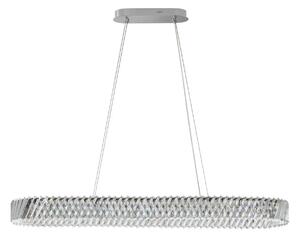 Dizajnový LED luster Arietta nikel 82W
