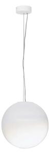 Dizajnový LED luster Bolita biela 9W