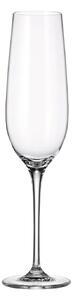 Bohemia Crystal poháre na šampanské Uria 270 ml