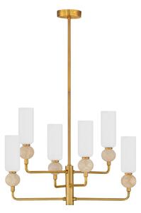 Moderný luster Filomena Tmavo sivá 55 – 55 cm