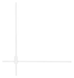 Minimalistcký LED nástenné svietidlo Peak biela
