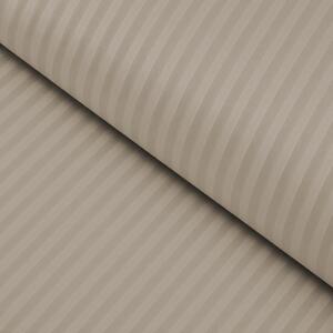 Damašek Atlas Grádl latte - pásiky 1 cm DM-022 - metráž šírka 300 cm