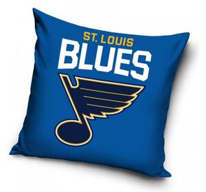 Vankúšik NHL ST. LOUIS BLUES LIGHT BLUE 40x40 cm
