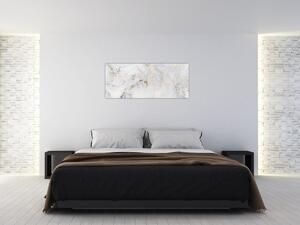 Obraz bielej mandaly (120x50 cm)